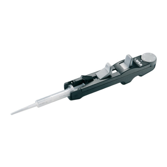 USA Scientific Repeating Pipette User Manual