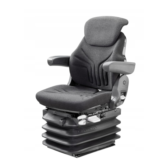 Grammer MSG95G/721 Manual