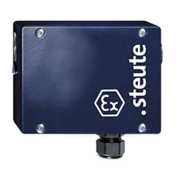 steute Ex AZM 415 Mounting And Wiring Instructions