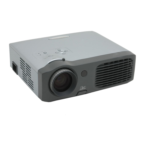 Optoma EP 738 User Manual