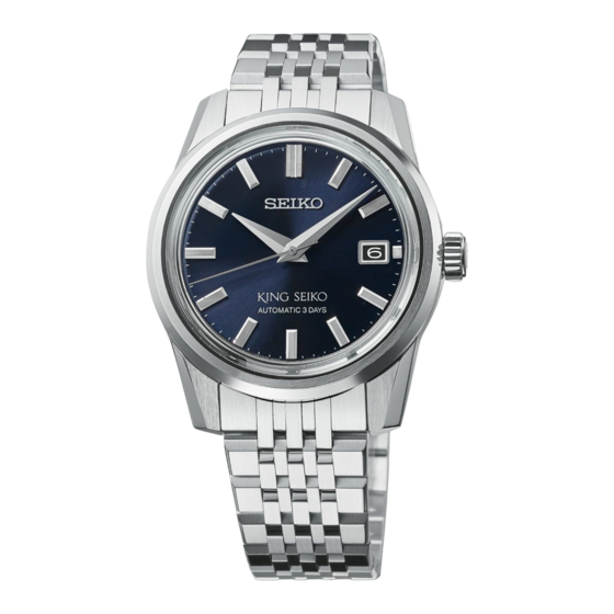 Seiko King  SPB373J Instruction Manual