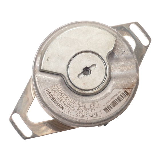 HEIDENHAIN EQN 1325.049 Mounting Instructions