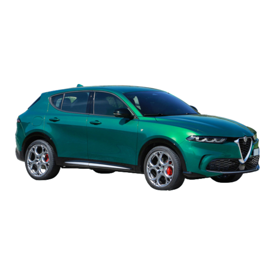 Alfa Romeo TONALE 2023 Owner's Handbook Manual