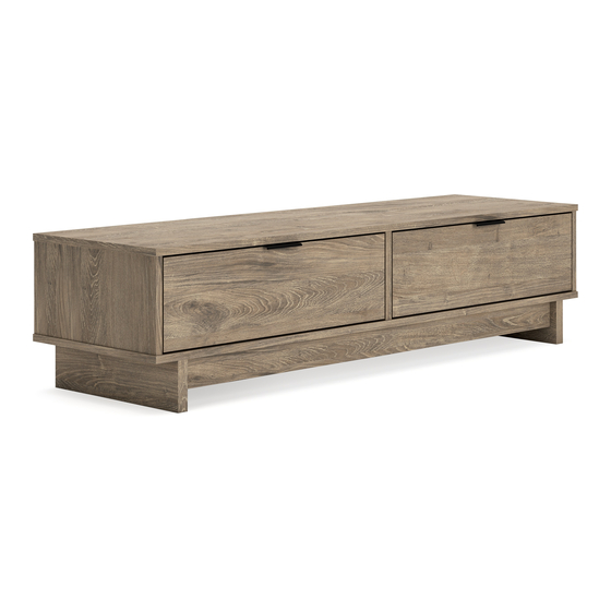 Signature Design by Ashley Oliah EA2270-150 Assembly Instructions And Warranty Information