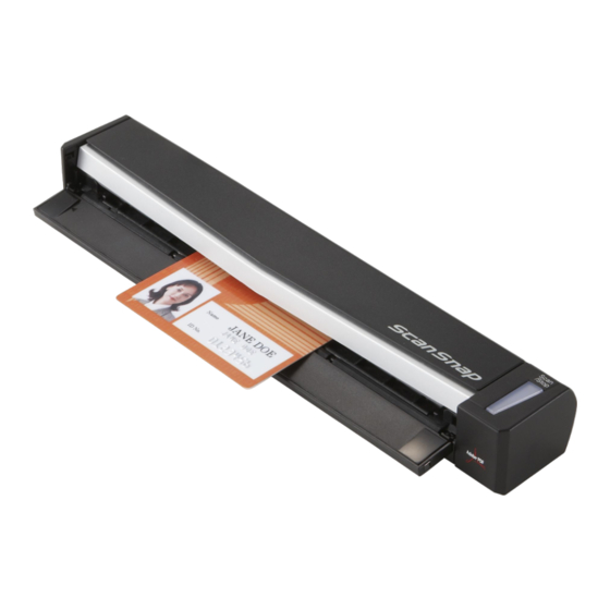 Fujitsu ScanSnap S1100 Brochure & Specs