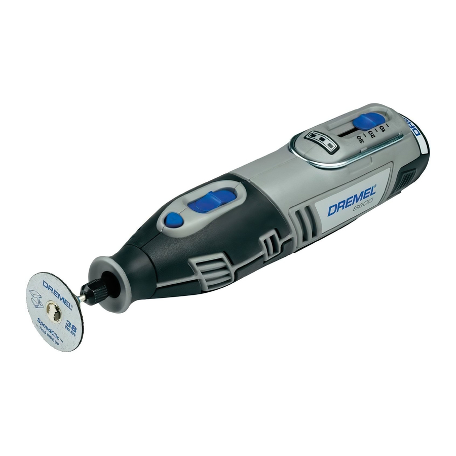 Dremel 8200 Original Instructions Manual