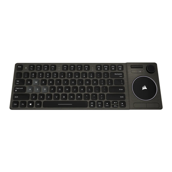 Corsair K83 Wireless User Manual