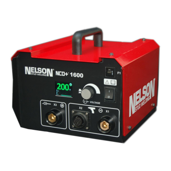 Nelson NCD+ 1000T Operation Manual