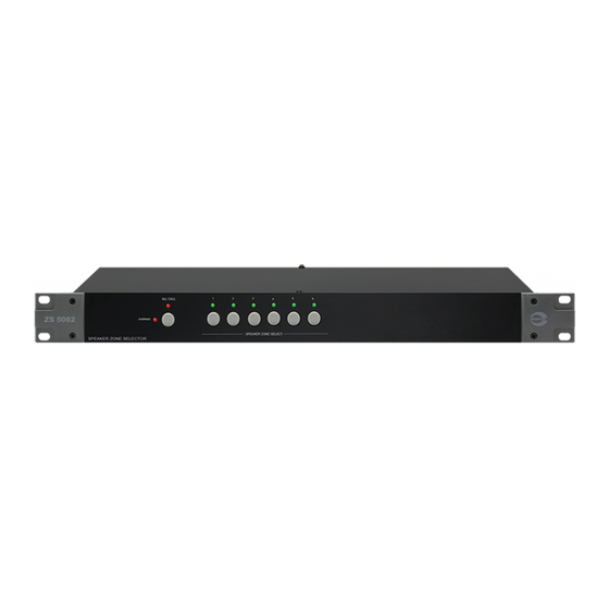 Amperes ZS5062 Instruction Manual