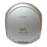 Sony Walkman D-E221 Operating Instructions