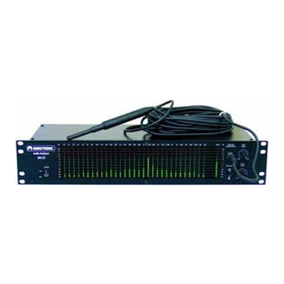 Omnitronic AN-31 User Manual