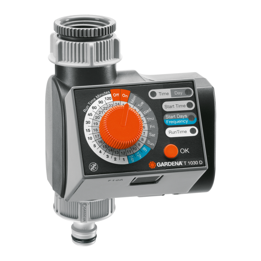 Gardena T 1030 D Operating Instructions Manual