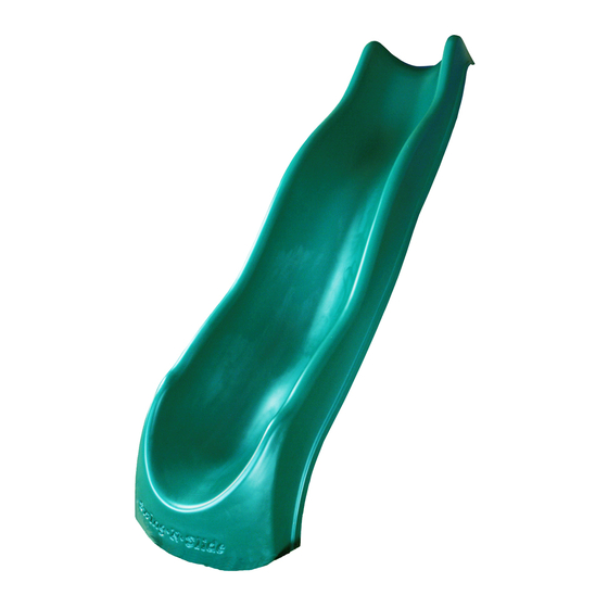 Swing-N-Slide Super speedwave slide Installation Instructions & Warranty Information