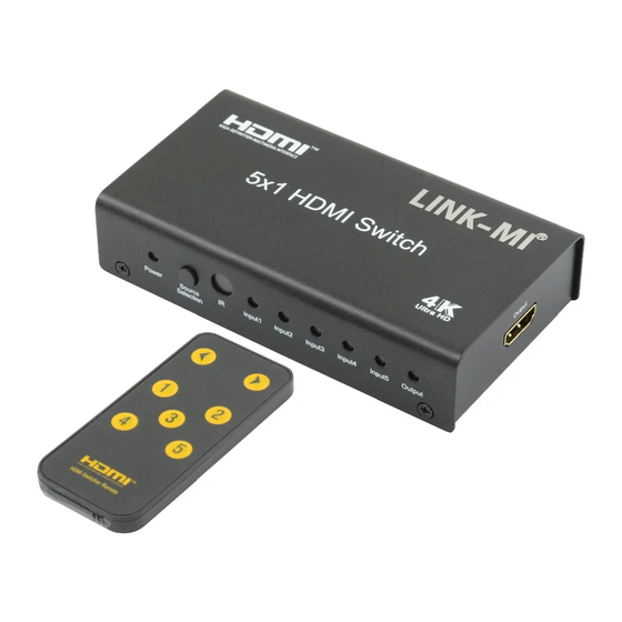 LINK-MI LM-SW04-4K2K Operating Instructions