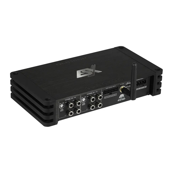 Audio Design ESX Quantum QL812SP Owner's Manual