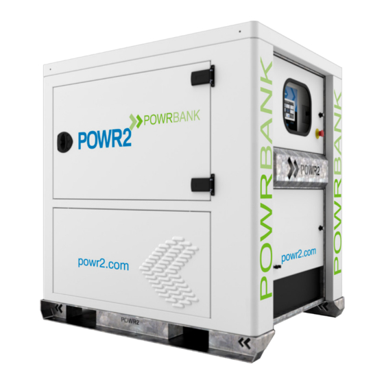 POWR2 POWRBANK-30.60/208V User Manual