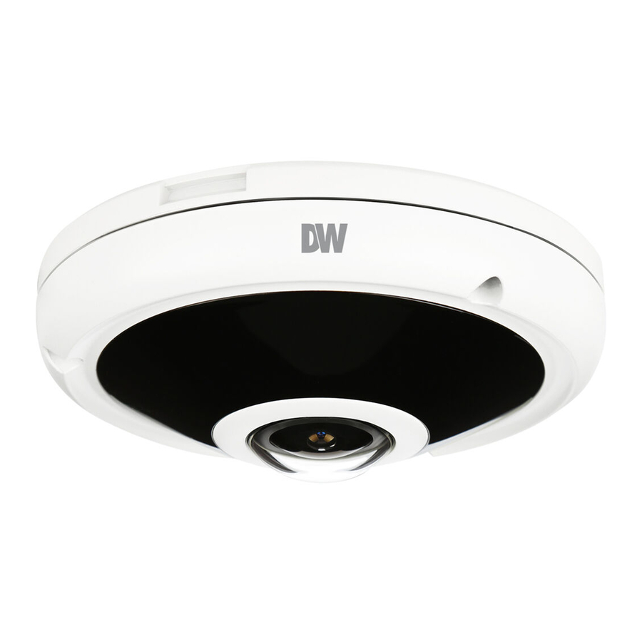 Digital Watchdog MEGApix PanO Quick Start Guide
