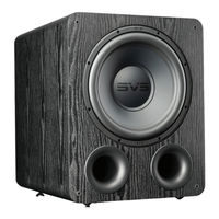 Svs Sound Revolution PB-1000 Pro Owner's Manual