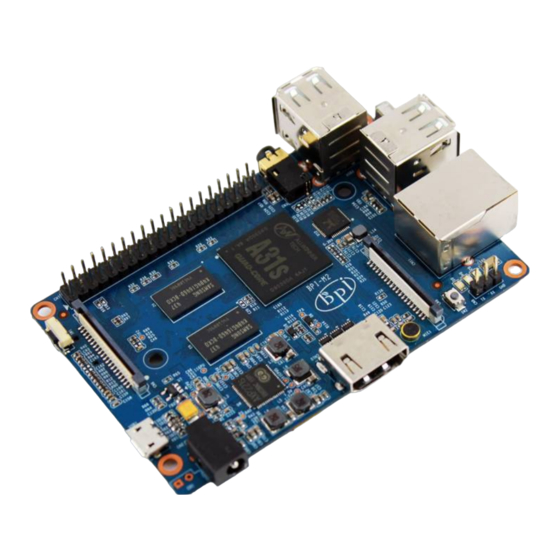 SinoVoip Banana PI M2 User Manual