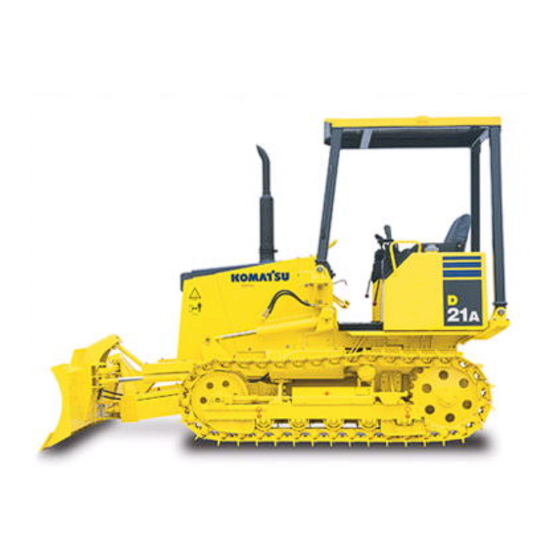 Komatsu D21P-8 Shop Manual