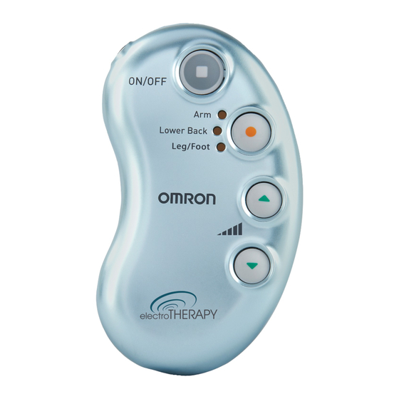 Omron electroTHerapy PM3030 Manuals