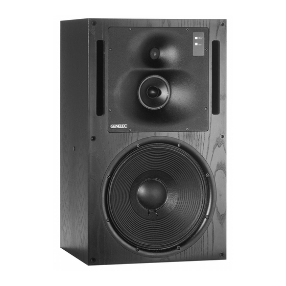 Genelec 1038A Operating Manual