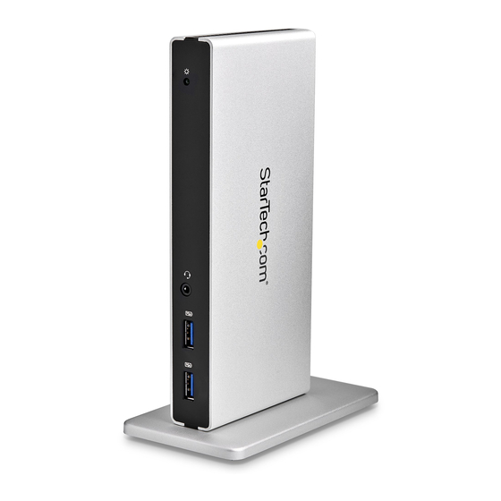 StarTech.com USB3SDOCKDD Instruction Manual