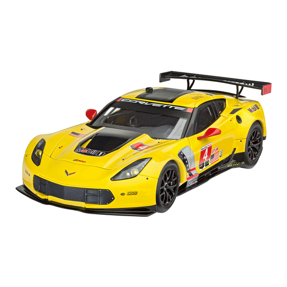 REVELL 2015 CORVETTE C7.R Assembly Manual
