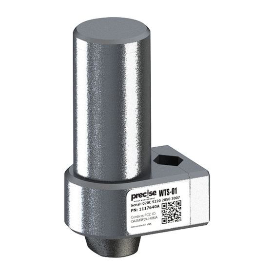 PreCise WTS-01 Installation And Operation Manual