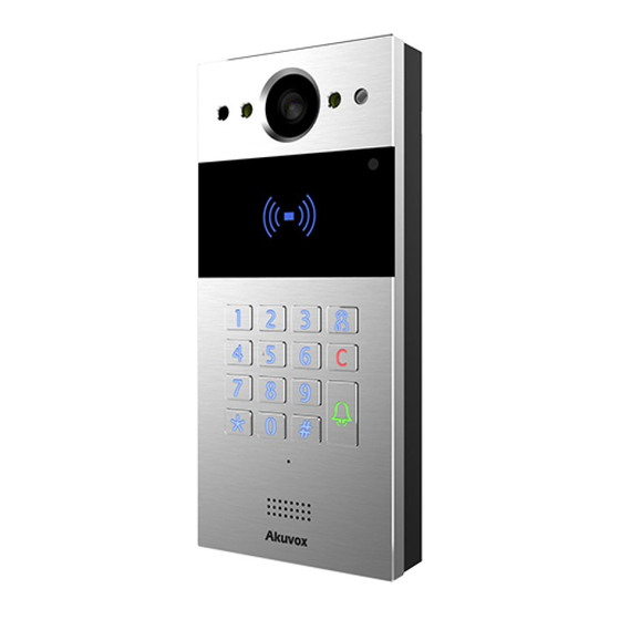 Akuvox R20K Admin Manual
