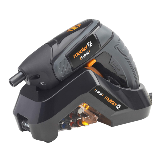 Meister i-drill MAS36ip3 Translation Of The Original Instructions