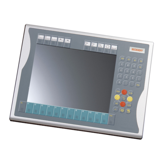 Beckhoff CP79 Series Installation And Operating Instructions Manual