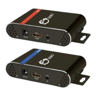 User Manuals: SIIG CE-H22N15-S1 HDMI Extender