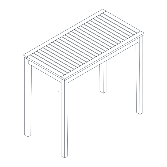 PATIOJOY HW71325 Instruction Booklet