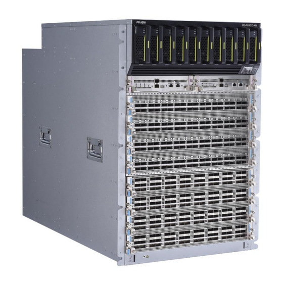 Ruijie RG-N18000-XH Series Hardware  Installation And Reference Manual