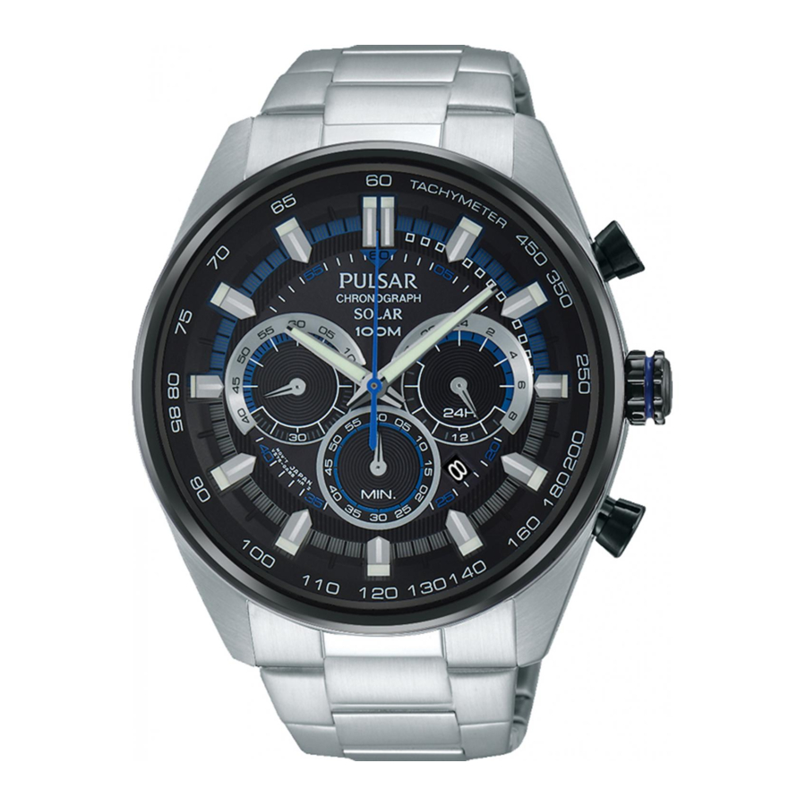 Pulsar VS75 - Watch Manual