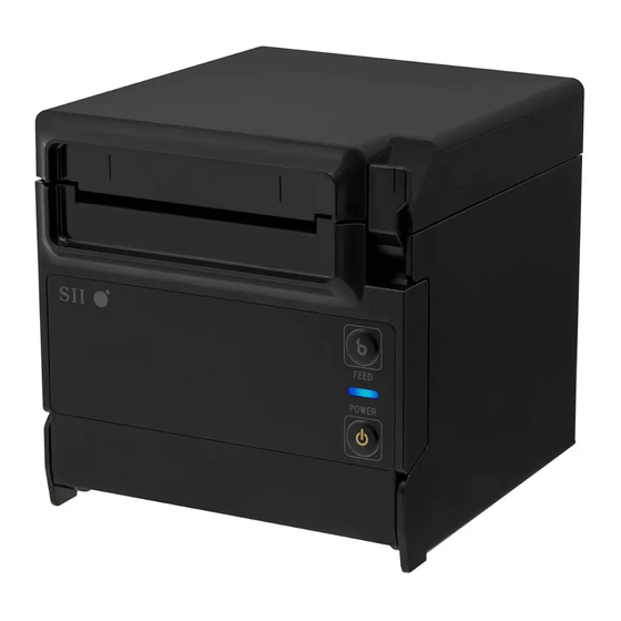 SII RP-F10 Series Quick Start Manual