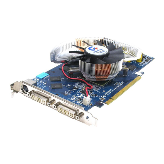 Gigabyte GV-RX195P256D-RH Manual