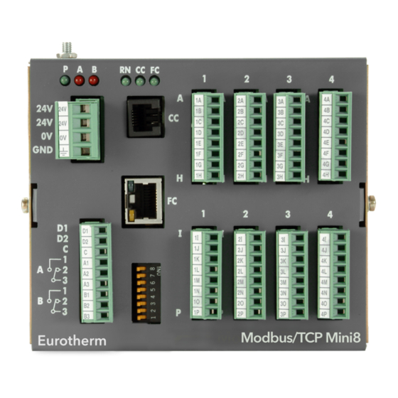 Eurotherm Invensys Mini8 Engineering Manual
