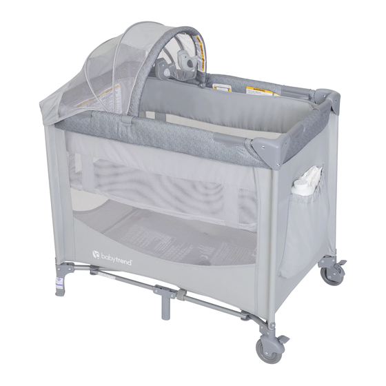 Baby Trend Mini Nursery Center PY02 A Series Instruction Manual
