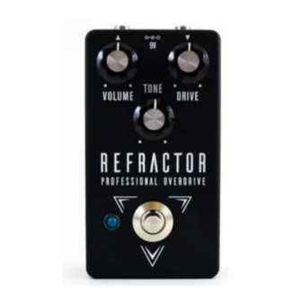 Aion Electronics Refractor Overdrive Manual