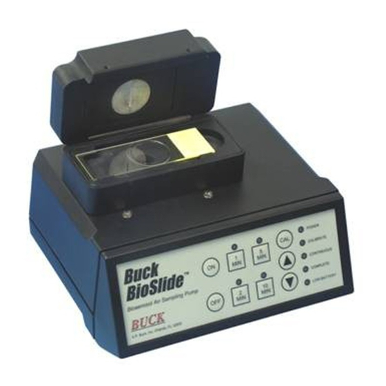 Buck BioSlide B1020 Quick Start Manual