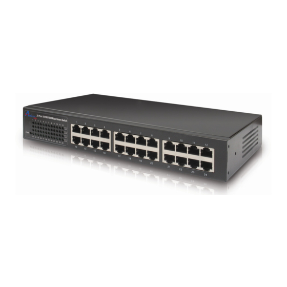 Airlink101 AGSW2400 Quick Installation Manual