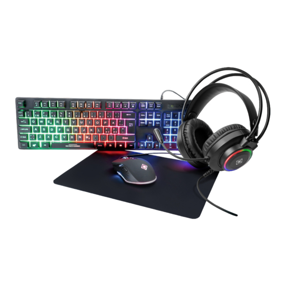 Deltaco Gaming GK-300 User Manual