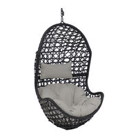 Sunnydaze Decor CORDELIA HANGING EGG CHAIR Quick Start Manual