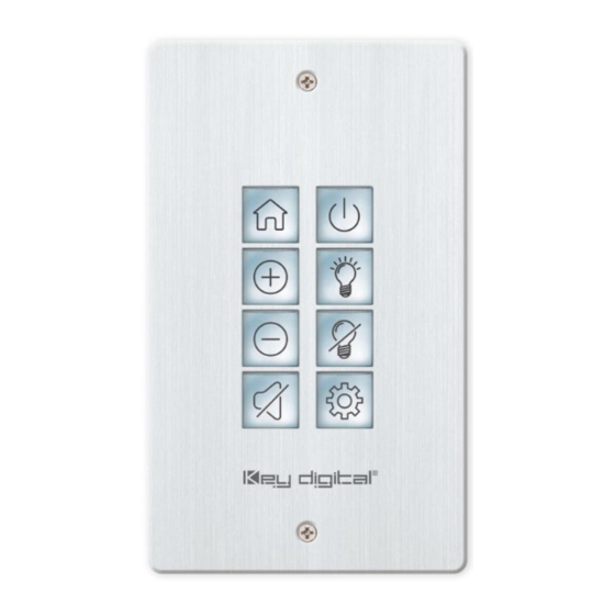 Key Digital KD-WP8-3 Setup Manual