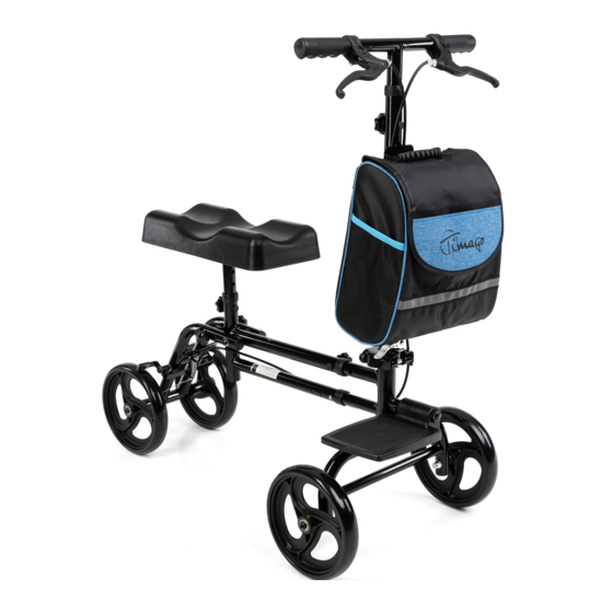 Timago KNEE WALKER Instructions For Use Manual