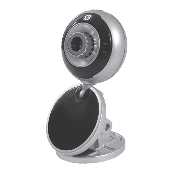 User Manuals: GE 98046 MiniCam Pro Webcam