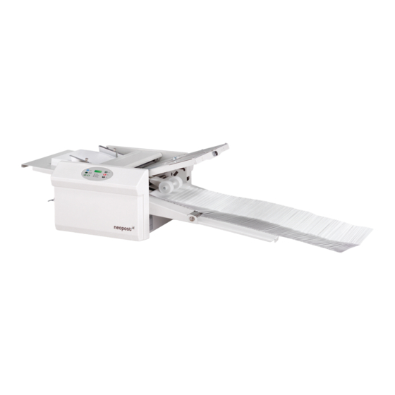 Neopost PF-55 User Manual