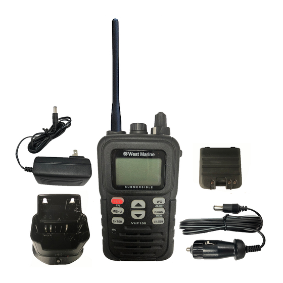 WEST MARINE VHF 150 OWNER'S MANUAL Pdf Download ManualsLib